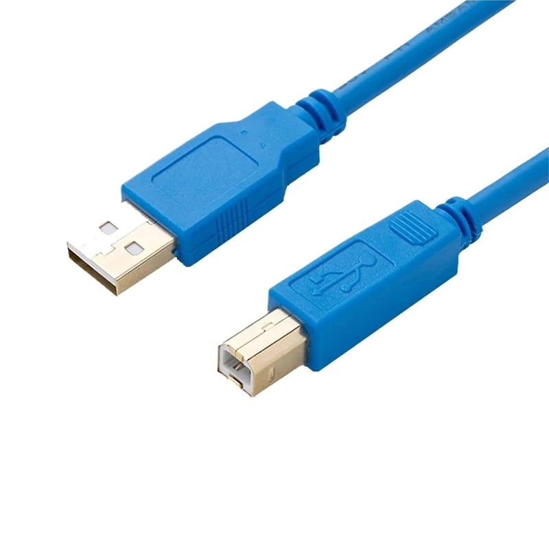 Blue USB C Programming Cable for Omron CP1H CP1E CP1L CJ2M Series PLC Data Download Line - Image 2